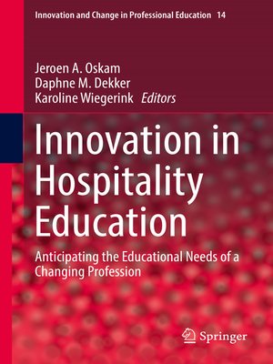cover image of Innovation in Hospitality Education